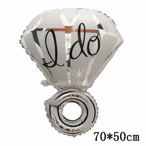 Love Heart Bear Foil Balloons