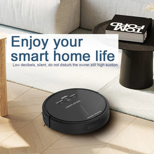 OEM Automatic 4400 MAh Wet/Dry Sweeping Mopping Voice Control HEPA Filter Smart Home Vacuum