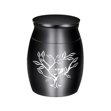 Owl Pattern Keepsake Cremation Urn