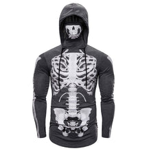 Skull Mask 3D Print Skeleton Hoodie