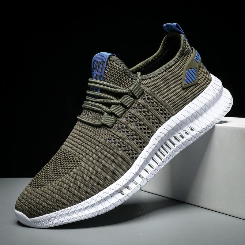 Lightweight Casual Breathable Lace Up Tennis Shoes