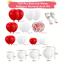 126pcs Balloon Arch Kit with Confetti
