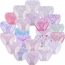 6pcs Floral Cute Cartoon Princess Underpants