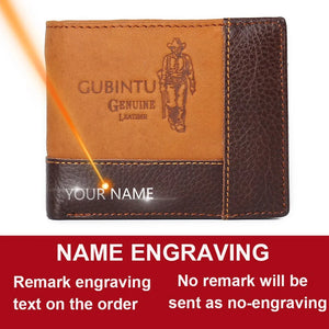 GUBINTU Genuine Leather Wallet