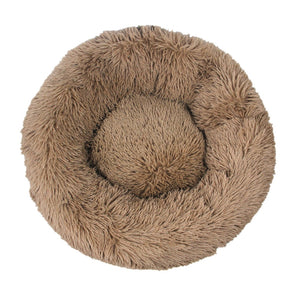Comfortable Donut Shape Ultra Soft Washable Cushioned Bed