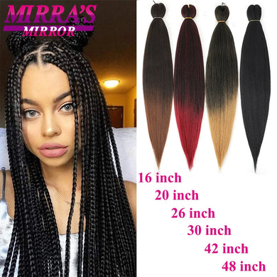 Mirra's Mirror Long Pre Stretched Jumbo Braids