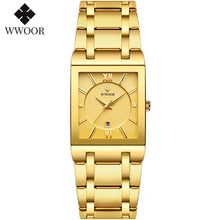 Square Face Roman Numeral Dial Ladies Watch