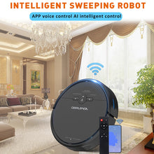 OEM Automatic 4400 MAh Wet/Dry Sweeping Mopping Voice Control HEPA Filter Smart Home Vacuum