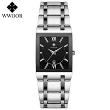 Square Face Roman Numeral Dial Ladies Watch