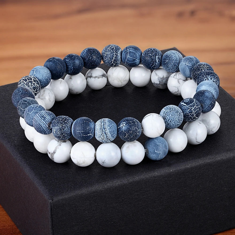 Multi-color Combination Beaded Bracelets