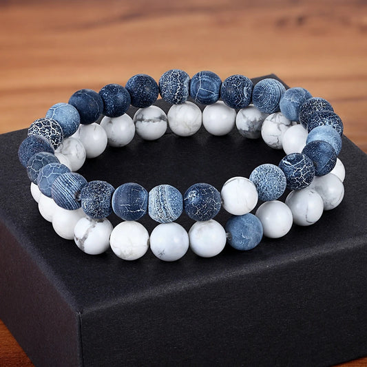 Multi-color Combination Beaded Bracelets