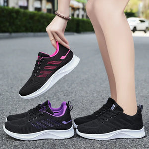 Fashion Fly Knit Comfort Breathable Walking Shoes