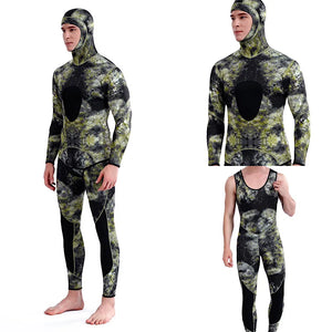 Neoprene Hooded Front Zippered Wetsuit