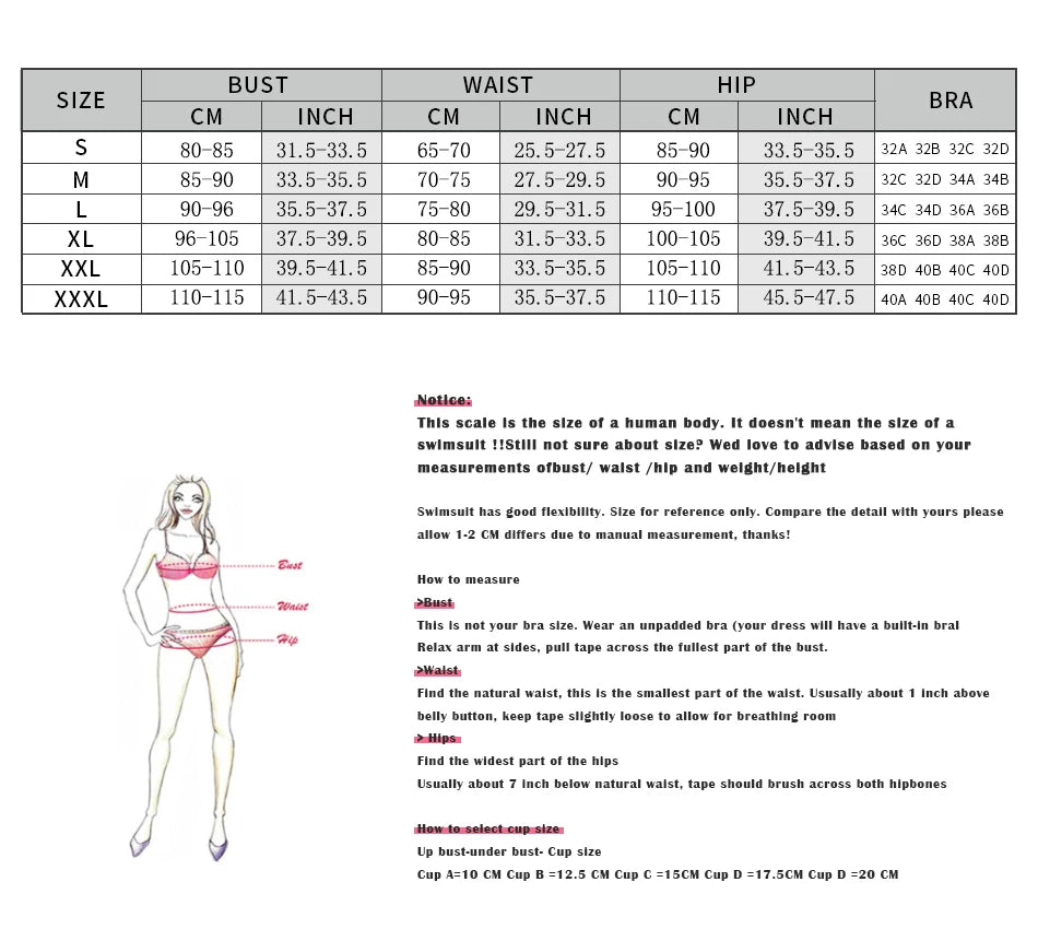 Women's High Waist Bandeau Bathing Suit