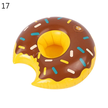 Inflatable Cup Pad Drink Holder Pool Float