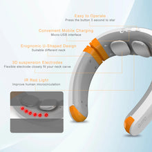 Intelligent Electric Neck Fan With Hot Compress & Vibration