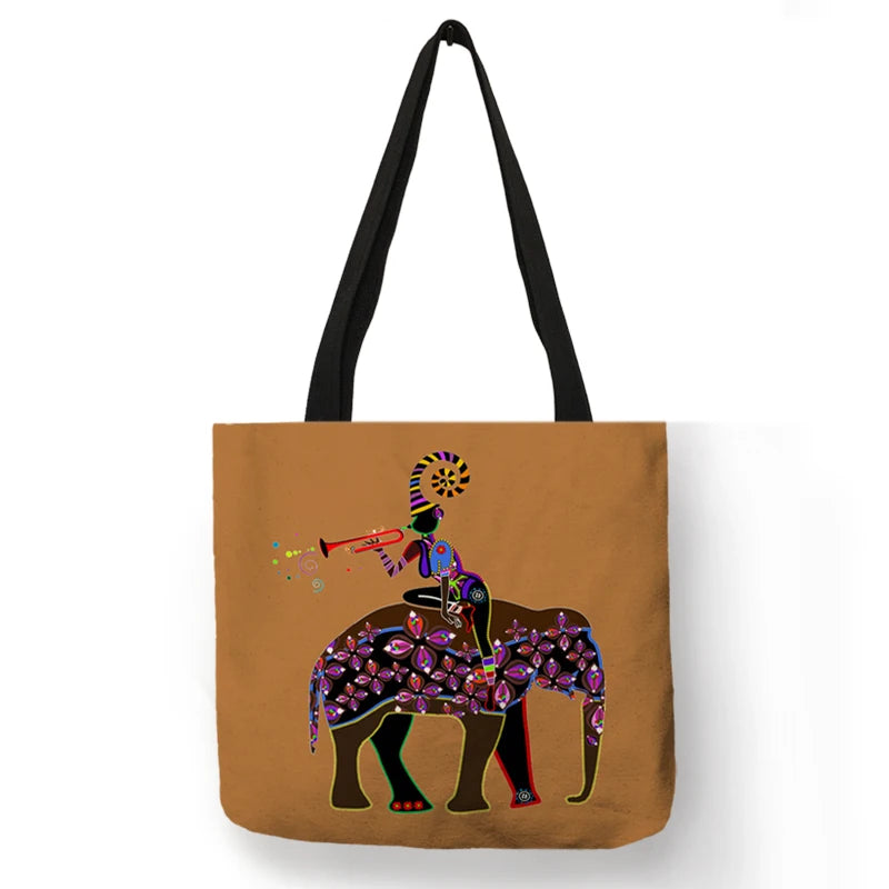 Designer Print Handbag