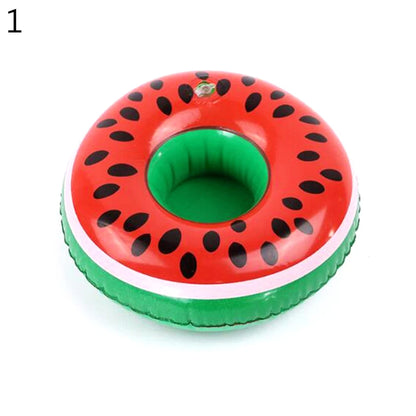 Inflatable Cup Pad Drink Holder Pool Float