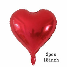 Love Heart Bear Foil Balloons