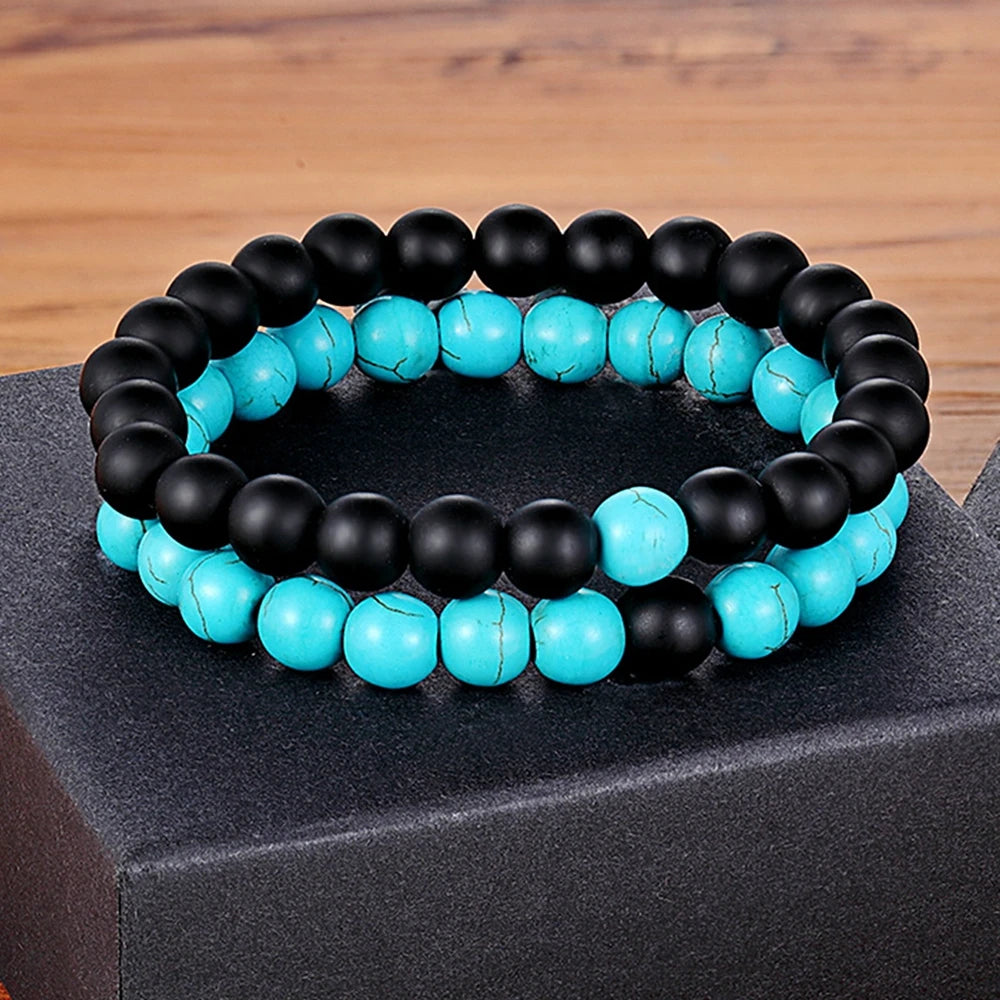 Multi-color Combination Beaded Bracelets