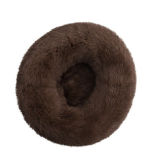 Comfortable Donut Shape Ultra Soft Washable Cushioned Bed