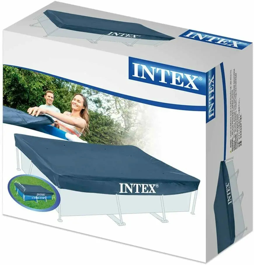 INTEX 28039 Rectangular 460x226cm 15.1x7.5FT  Steel Swimming Pool Cover