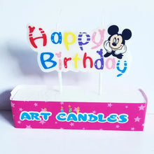 Happy Birthday Number Decorative Candles