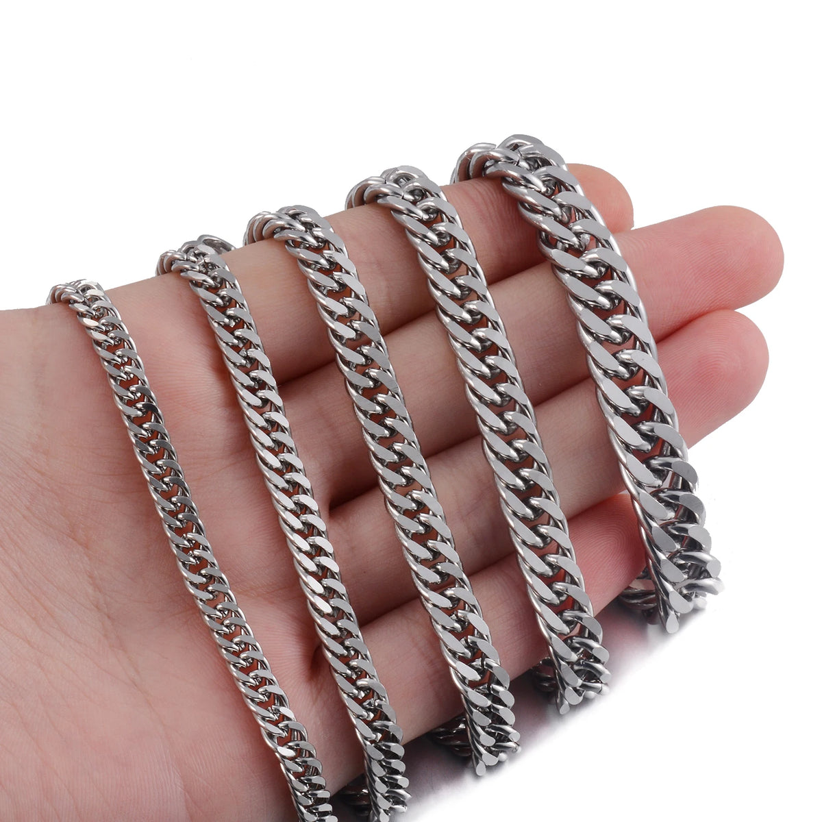 Stainless Steel Cuban Bracelet