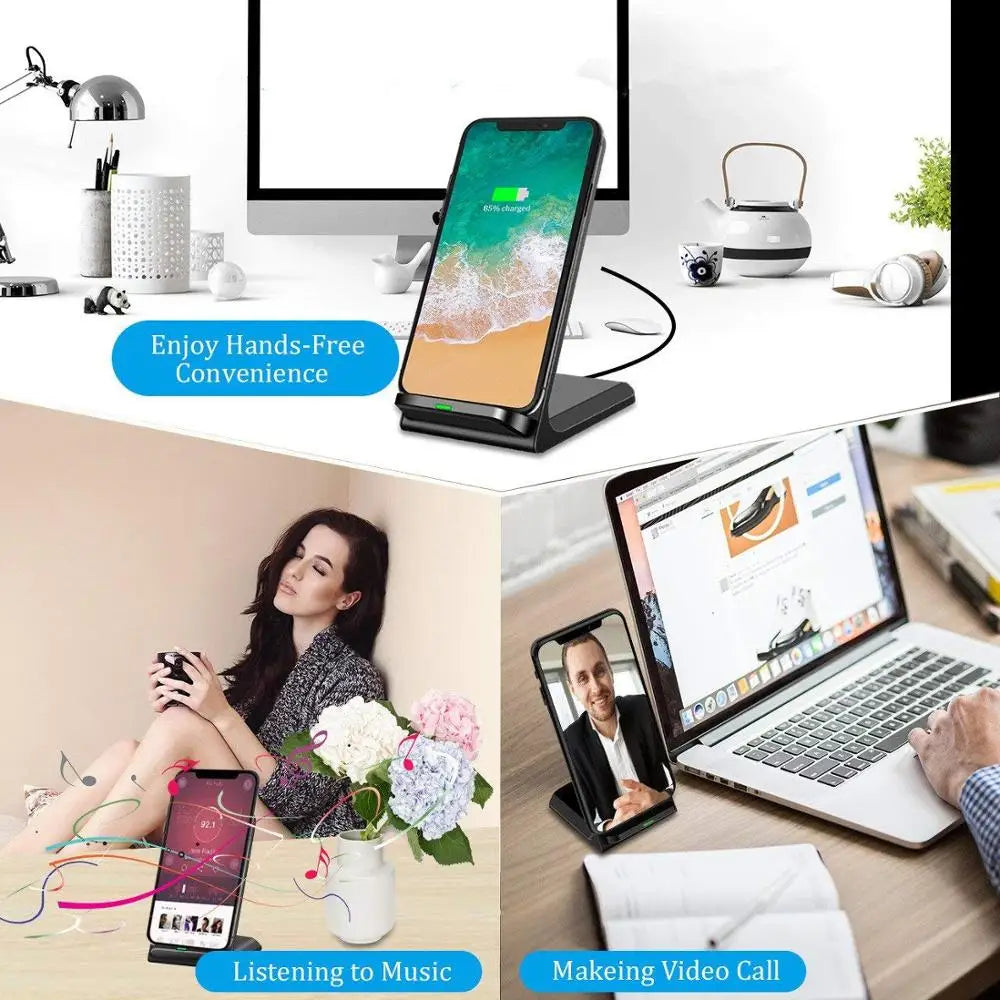 30W Wireless Charger Stand Dock Station