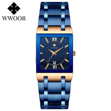 Square Face Roman Numeral Dial Ladies Watch