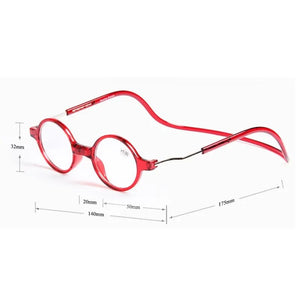 Retro Small Frame Round Reading Glasses