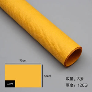 120gsm Thick Linen Textured Christmas Wrapping Paper