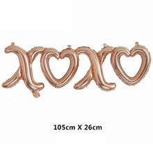 Love Heart Bear Foil Balloons