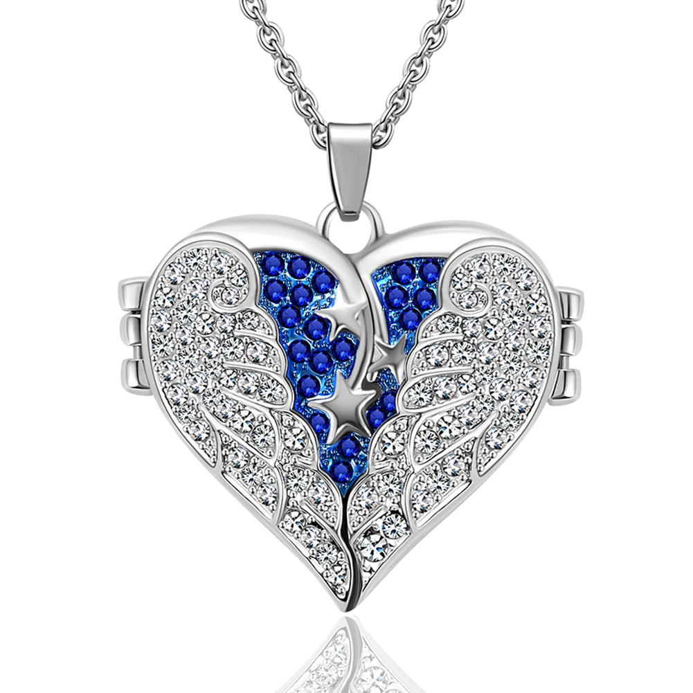A Piece of My Heart Lives in Heaven Urn Necklace
