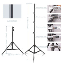 Selfie Light Tripod 1/4 Screw Head Photography Portable Stand