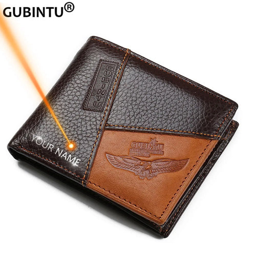 GUBINTU Genuine Leather Wallet