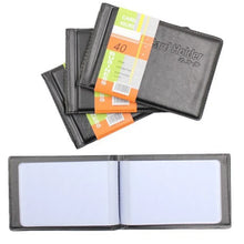 Faux Leather 40 Card ID Credit Card Holder