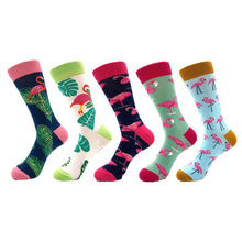 5pairs Combed Cotton Colorful Socks