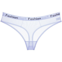 Transparent Low-Rise Fashion Thongs