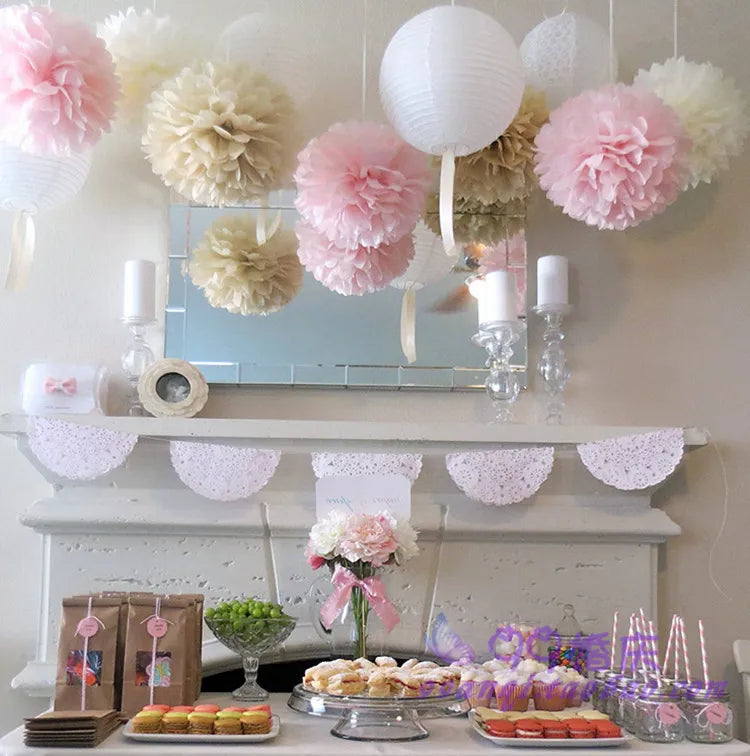 Tissue Paper Flowers