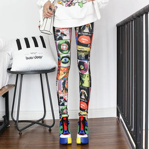 Highly Elastic and Colorful Leggings