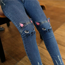 Cute Cartoon Pattern Jeans