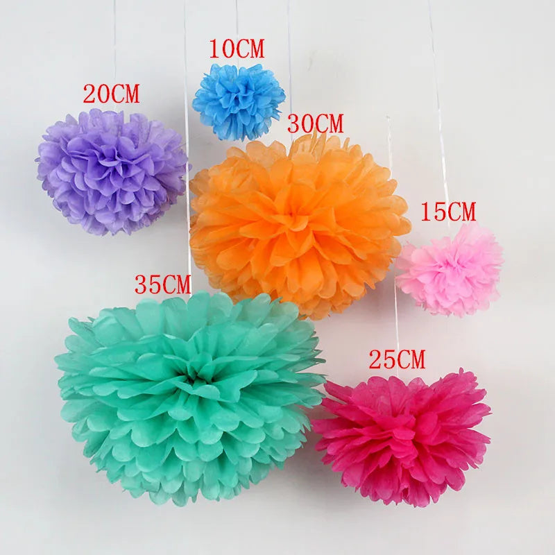 Tissue Paper Flowers