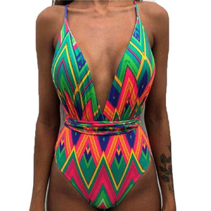 Multiple Way Wear One Piece Swimsuit