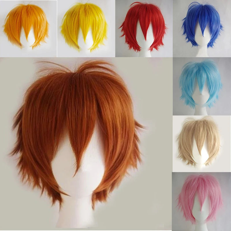 S-noilite Synthetic Short Wig
