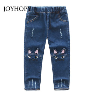 Cute Cartoon Pattern Jeans