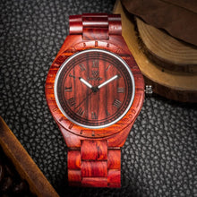 Quartz UWOOD Wooden Colorful Wristwatch