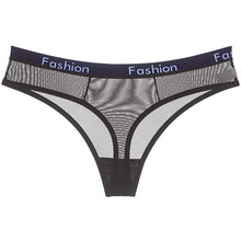 Transparent Low-Rise Fashion Thongs