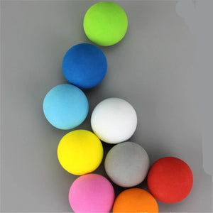 10Pcs 10 Colors Foam Practice Golf Balls