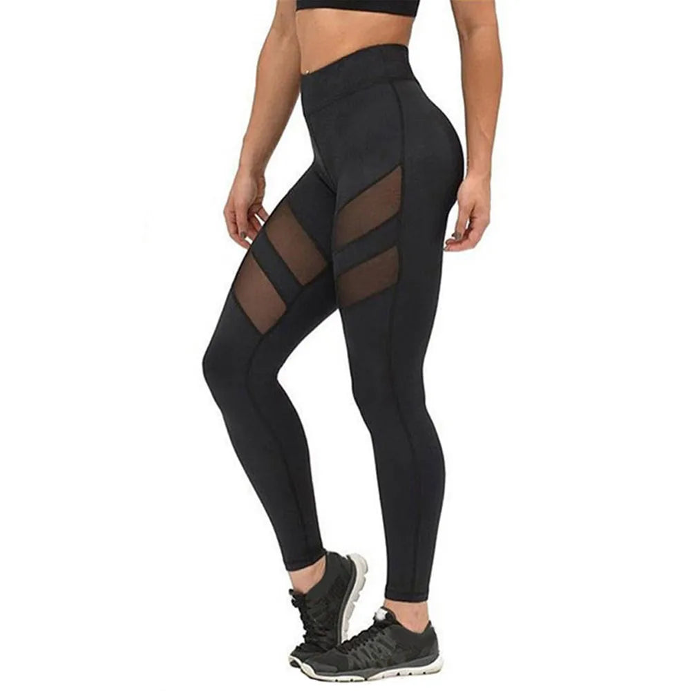 Elastic Splice Slim Leggings